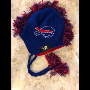 Tassle hawk buffalo bills knit adult size